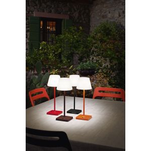 Fabas Luce LED-Tischleuchte ADAM Orange 3701-30-170