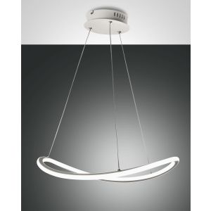 Fabas Luce LED-Pendelleuchte TIRRENO Weiß 3711-40-102