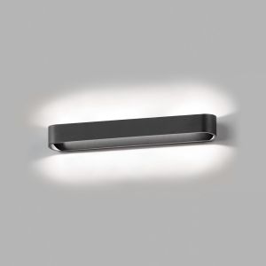 LED-Wandleuchte AURA 46cm schwarz