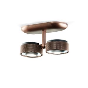 2er-LED-Deckenspot COSMO rosegold