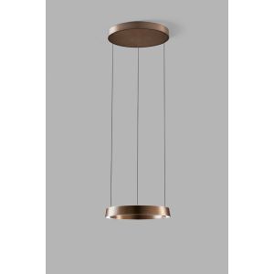 LED-Pendelleuchte EDGE ROUND 40cm rosegold