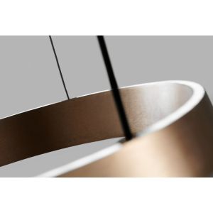 Light-Point LED-Pendelleuchte EDGE ROUND 40cm rosegold 270535 270532