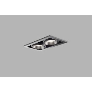 Light-Point LED-2er-Einbaustrahler GHOST titan 26x13cm 270873 270813