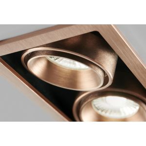 Light-Point LED-2er-Einbaustrahler GHOST rosegold 20x11cm 270852 270801