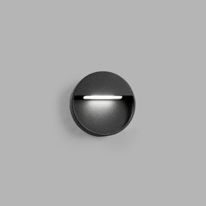 LED-Wandleuchte SERIOUS 15cm schwarz