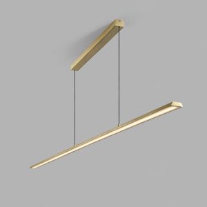 Light-Point LED-Pendelleuchte SLIM 180cm Messing 280724