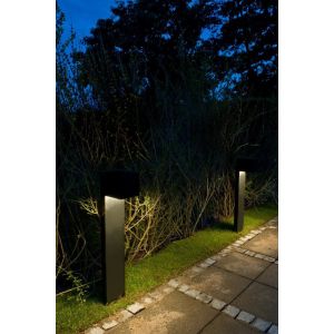 Light-Point LED-Pollerleuchte CUBE schwarz 60cm 256107+256192