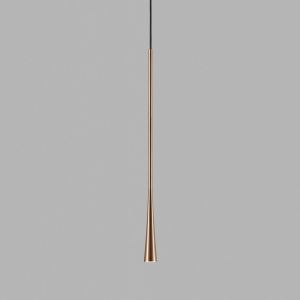 LED-Einzelpendel DROP 90cm rosegold 2700K