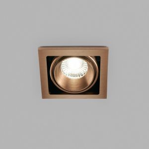 LED-Einbaustrahler GHOST rosegold 13x13cm