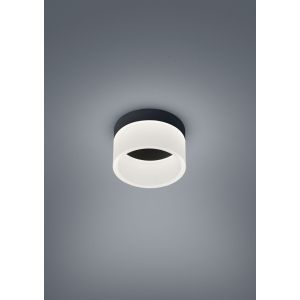 Helestra LED-Deckenleuchte LIV Schwarz matt 15 cm 15/1732.22