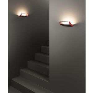 Lodes LED-Wandleuchte AILE rot 17550 60