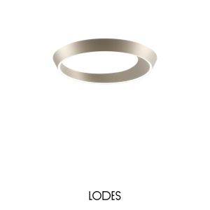Lodes LED-Deckenleuchte TIDAL weiß/champagner/Terra 2700K/3000K 19930