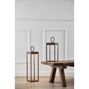 LOOM Design LED-Stehleuchte für Außen LUCERNA 50 Corten 802-006