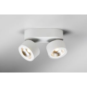 Lupia Licht 2er-LED-Deckenspot BLOC schwarz/weiß 2700K/3000K