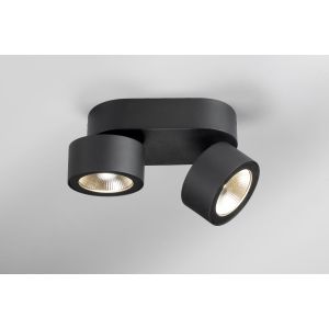 Lupia Licht 2er-LED-Deckenspot BLOC schwarz/weiß 2700K/3000K