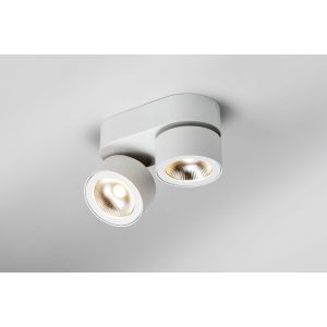 Lupia Licht 2er-LED-Deckenspot BLOC schwarz/weiß 2700K/3000K