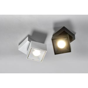 Lupia LED-Deckenspot CUBE SN 8W schwarz 2700K 2267-1-55