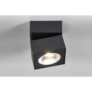 Lupia LED-Deckenspot CUBE SN 8W schwarz 2700K 2267-1-55