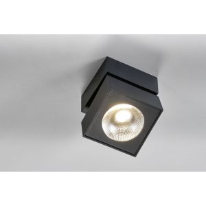 LED-Deckenspot CUBE MN 15W schwarz 2700K