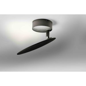 Lupia LED-Wand-/Deckenleuchte PLATE schwarz 3125-1-55