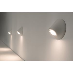 Less´n´more MIMIX LED-Wandstrahler Beton M-BAS-BW