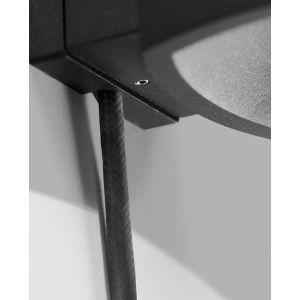 Light-Point LED-Wandleuchte MIRAGE W1+ schwarz 11cm 271050