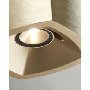 Light-Point LED-Wandleuchte MIRAGE W1 Messing 9cm 271045