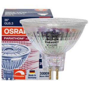 Osram LED-Leuchtmittel GU5,3 Reflektor 4,9W=35W dimmbar 3000K