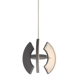 LED-Pendelleuchte TRINITY graphit