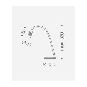 Oligo JUST A LITTLE LED-Tischleuchte 45-893-11-12