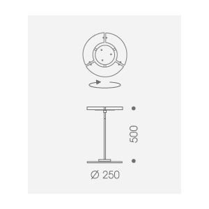 Oligo TRINITY LED-Tischleuchte 45-896-10-11 53-3200218