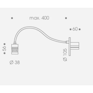 Oligo JUST A LITTLE LED-Einbauwandleuchte 40-893-10-12 50-3300119