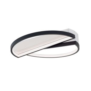 orion- LED-Deckenleuchte OLGA 43,5cm schwarz-weiß DL 7-693 schwarz-weiß 