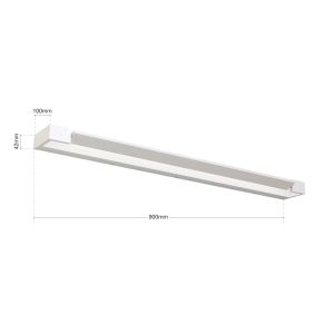 Orion LED-Wandleuchte MARILYN 90cm  weiß Soff 3-481 weiß