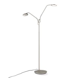 Orion LED-Leseleuchte COBRA satin Stl 12-1184/2 satin