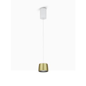 Helestra LED-Pendelleuchte OVE Weiß Gold 6-5023.09