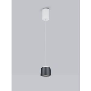 Helestra LED-Pendelleuchte OVE Weiß schwarz 6-5024.22