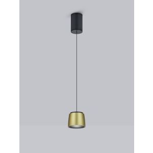 Helestra LED-Pendelleuchte OVE Schwarz Gold 6-5026.09