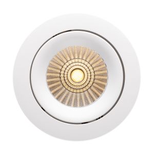 TLG SLC LED-Einbaustrahler DL04 ROUND weiß/schwarz SLC110