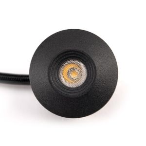 LED-Einbaustrahler MINI ONE FIXED IP67 weiß/schwarz (nicht schwenkbar)