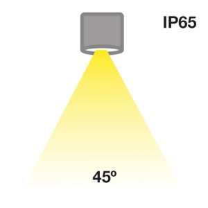 SLC TLG LED-Einbaustrahler MINI ONE FIXED IP67 weiß/schwarz (nicht schwenkbar) SLC1204-ns-IP