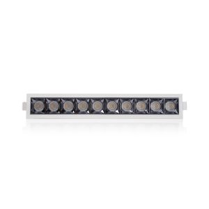 TLG SLC LED-Downlight PIXEL 10X schwarz/weiß 2700K/3000K SLC127