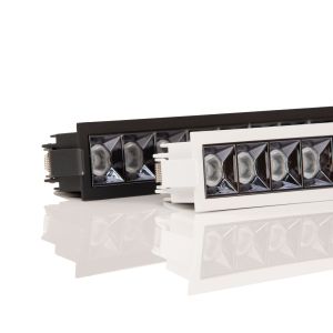 TLG SLC LED-Downlight PIXEL 10X schwarz/weiß 2700K/3000K SLC127