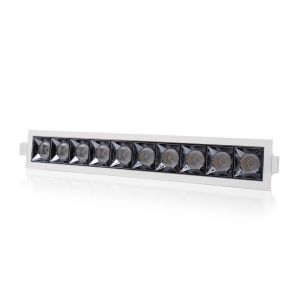 TLG SLC LED-Downlight PIXEL 10X schwarz/weiß 2700K/3000K SLC127