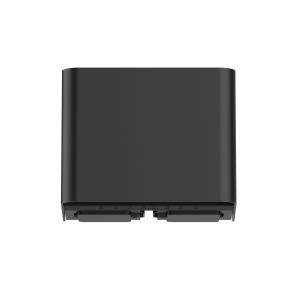 TLG SLC LED-Wandaußenleuchte SHADOW schwarz (mit 2 Steckdosen) SLC1410