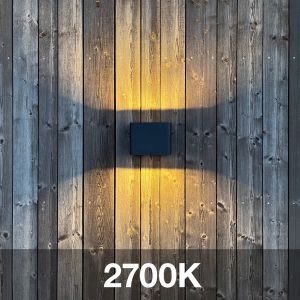TLG SLC LED-Wandaußenleuchte SHADOW schwarz (ohne Steckdose) SLC1411