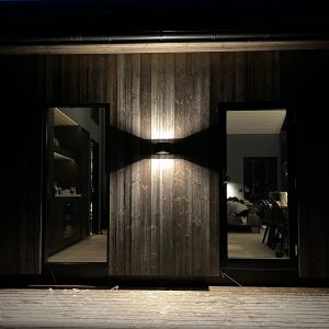 TLG SLC LED-Wandaußenleuchte SHADOW schwarz (ohne Steckdose) SLC1411