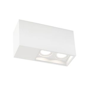 Wever & Ducré 2er-LED-Spot PLANO SURFACE 2.0 LED Weiß 2000 - 3000 K 118664W9