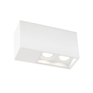 Wever & Ducré 2er-LED-Spot PLANO SURFACE 2.0 LED Weiß 3000 K 118664W5