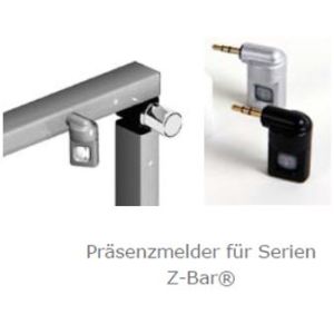 Koncept Z-Bar Solo Mini LED-Tischleuchte silber KZSM3SW